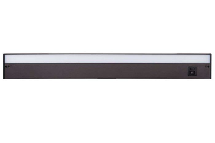 ##Antique Hardware## 30" Under Cabinet LED Light Bar in Bronze (3-in-1 Adjustable Color Temperature)