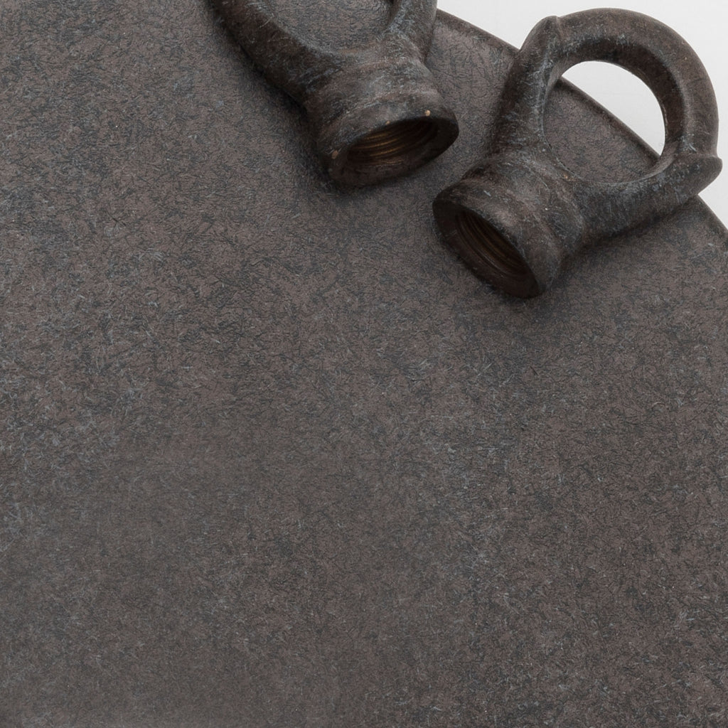 Crystorama Crystorama Alister 5 Light Charcoal Bronze Flush Mount