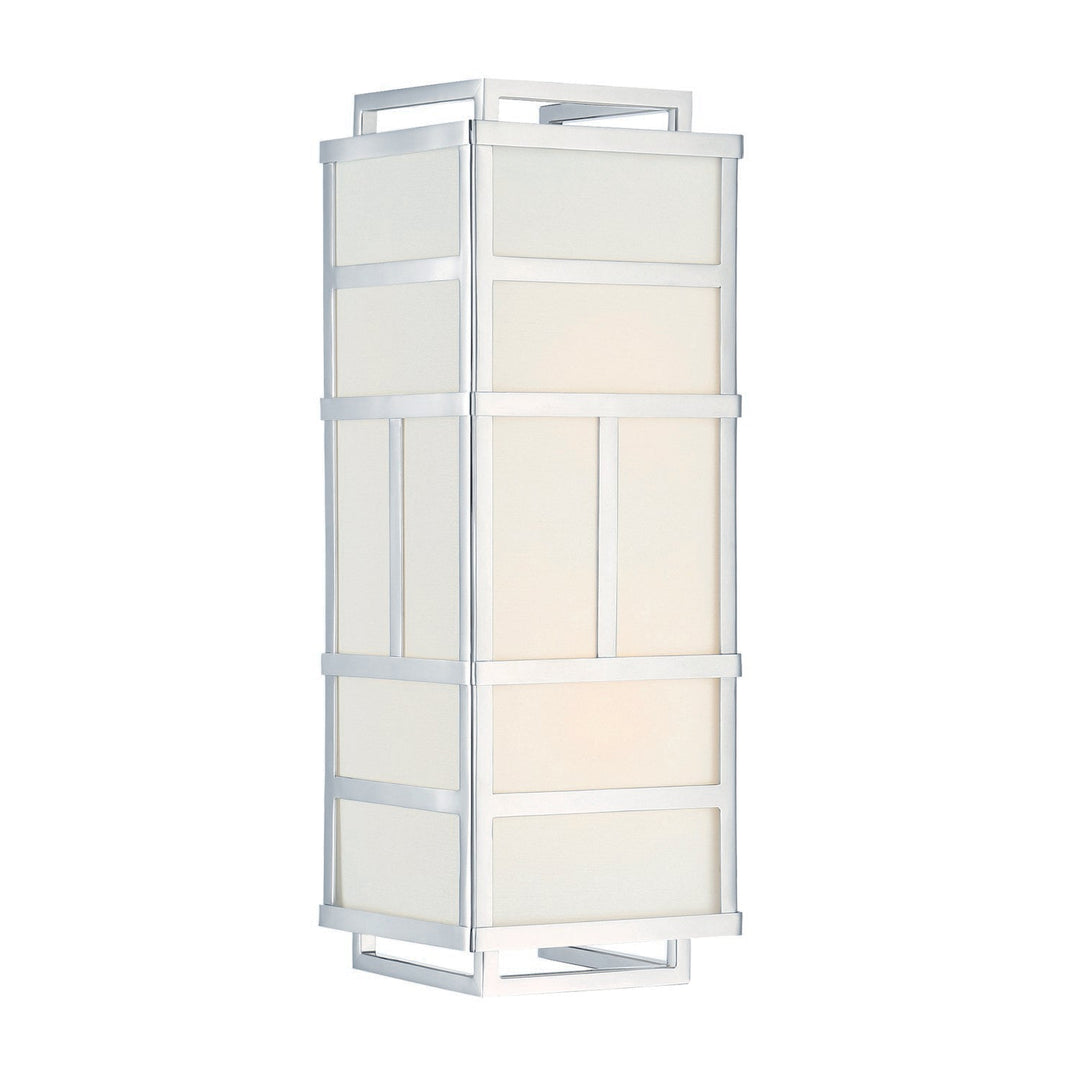 Crystorama Crystorama Libby Langdon Danielson 2 Light Polished Nickel Sconce
