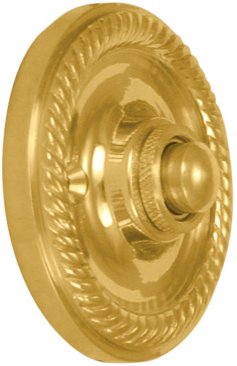 Classic Georgian Roped Doorbell Push Button