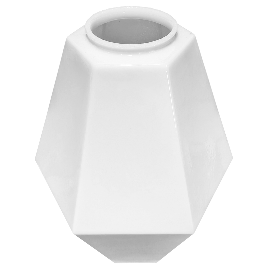 20 Inch Manhattan Skyscraper Prism Style Semi-Flush Mount Light (Polished Brass Finish) COPPER MOUNTAIN HARDWARE