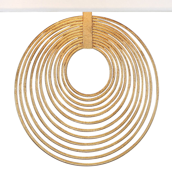 Crystorama Crystorama Doral 2 Light Renaissance Gold Sconce