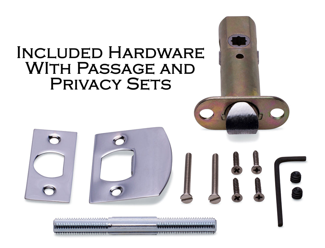 Solid Brass MGM Lion Head Door Knob Set With Arched Rosette COPPER MOUNTAIN HARDWARE