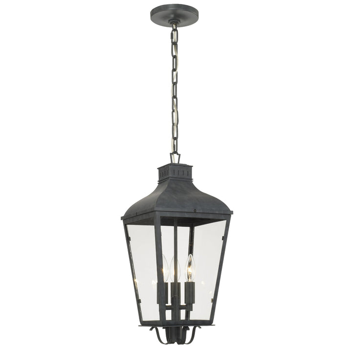 Dumont 3 Light Graphite Outdoor Pendant Crystorama