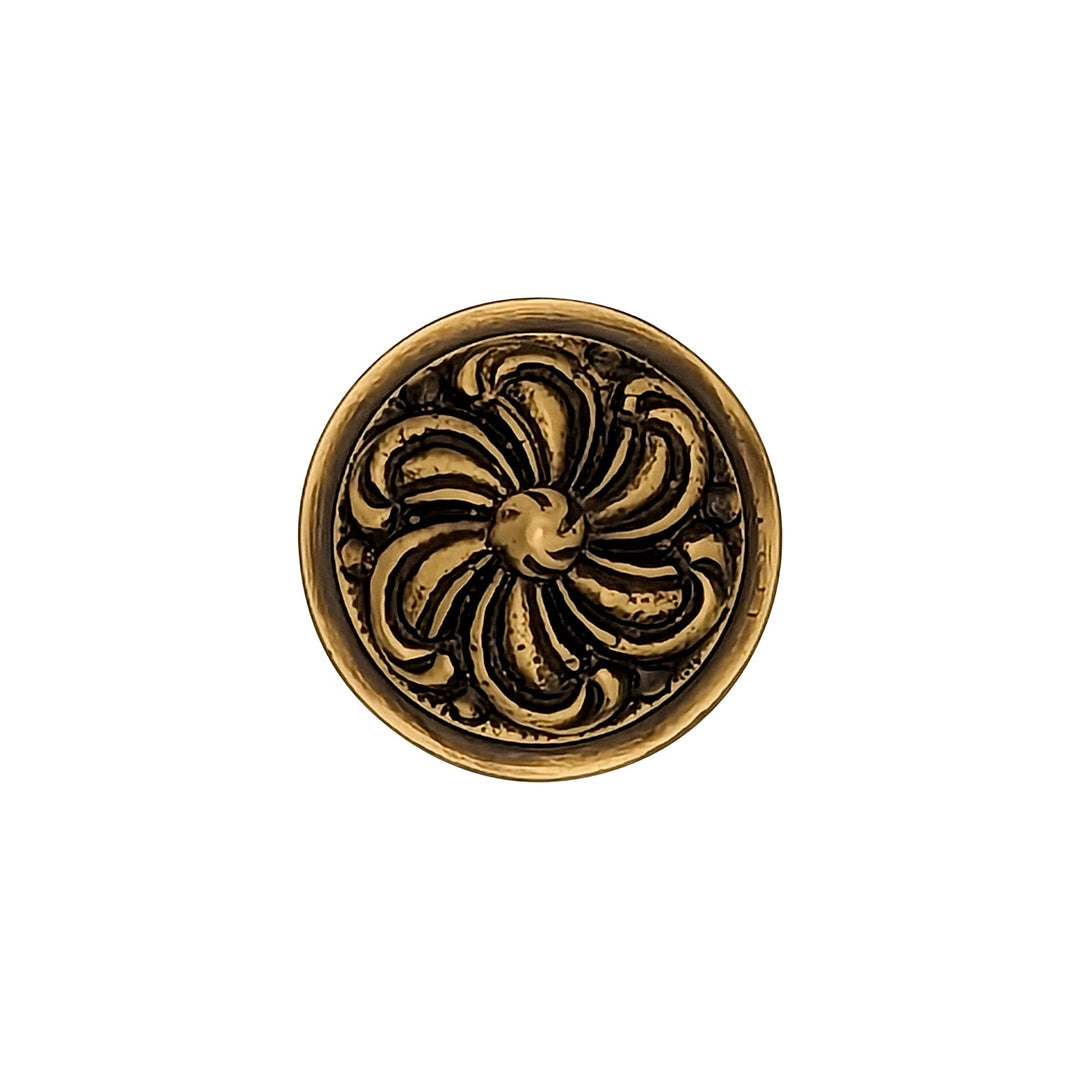 COPPER MOUNTAIN HARDWARE Solid Brass Baroque / Rococo Cabinet & Furniture Knob