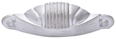 5 Inch Overall (4 Inch c-c) Solid Brass Marquee Pull COPPER MOUNTAIN HARDWARE