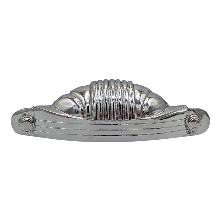 5 Inch Overall (4 Inch c-c) Solid Brass Marquee Pull COPPER MOUNTAIN HARDWARE