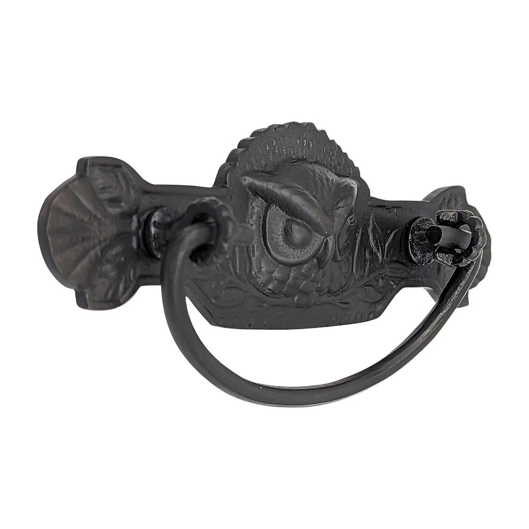 5 Inch (3 Inch c-c) Eastlake Owl Bail Pull COPPER MOUNTAIN HARDWARE