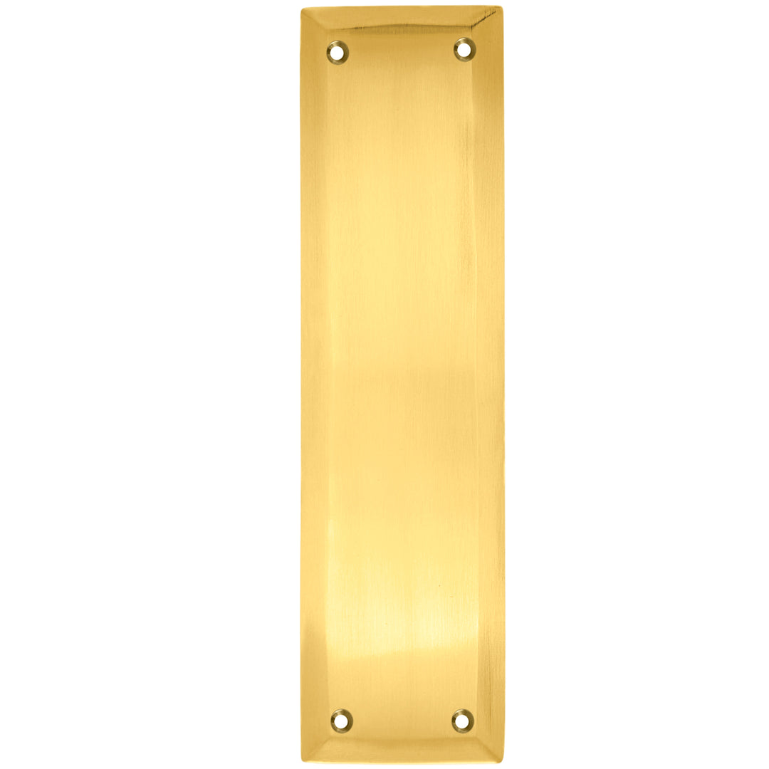 10 Inch Quaker Style Push Plate (Several Finish Options)