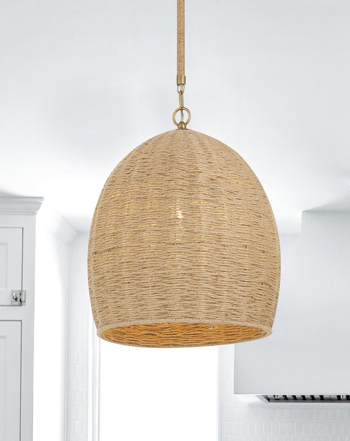 Crystorama Crystorama Jace 1 Light Soft Gold Pendant
