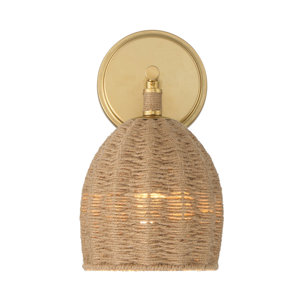 Crystorama Crystorama Jace 1 Light Soft Gold Sconce
