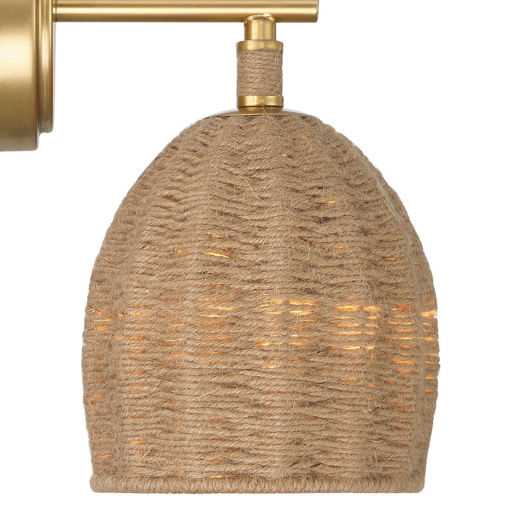 Crystorama Crystorama Jace 1 Light Soft Gold Sconce