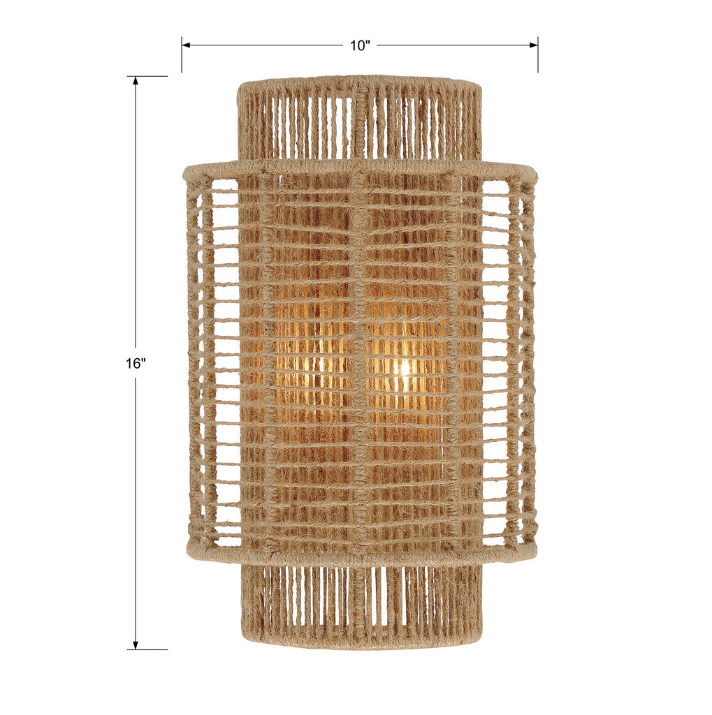 Crystorama Crystorama Jayna 2 Light Burnished Silver Sconce