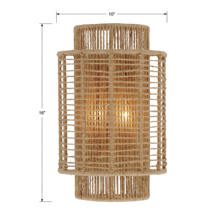 Crystorama Crystorama Jayna 2 Light Burnished Silver Sconce