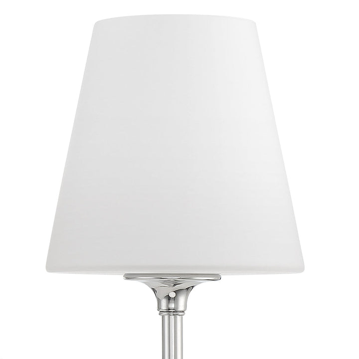 Crystorama Crystorama Juno 1 Light Polished Nickel Sconce