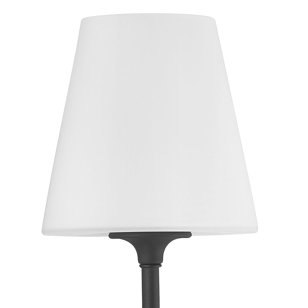 Crystorama Crystorama Juno 2 Light Black Forged Sconce