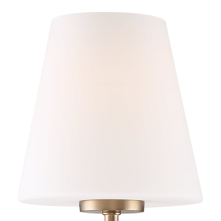 Crystorama Crystorama Lena 1 Light Vibrant Gold Sconce