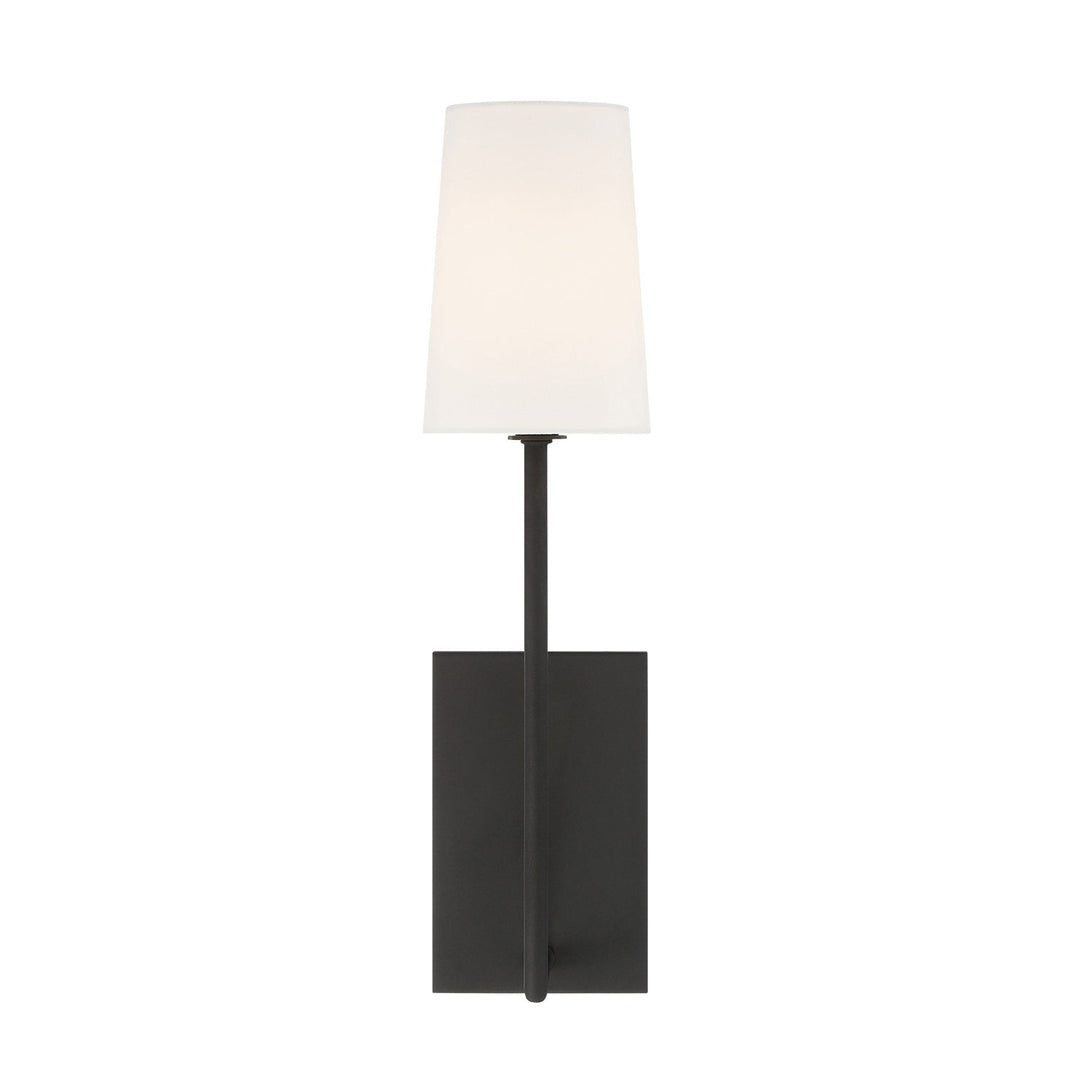 Crystorama Crystorama Lena 1 Light Black Forged Sconce