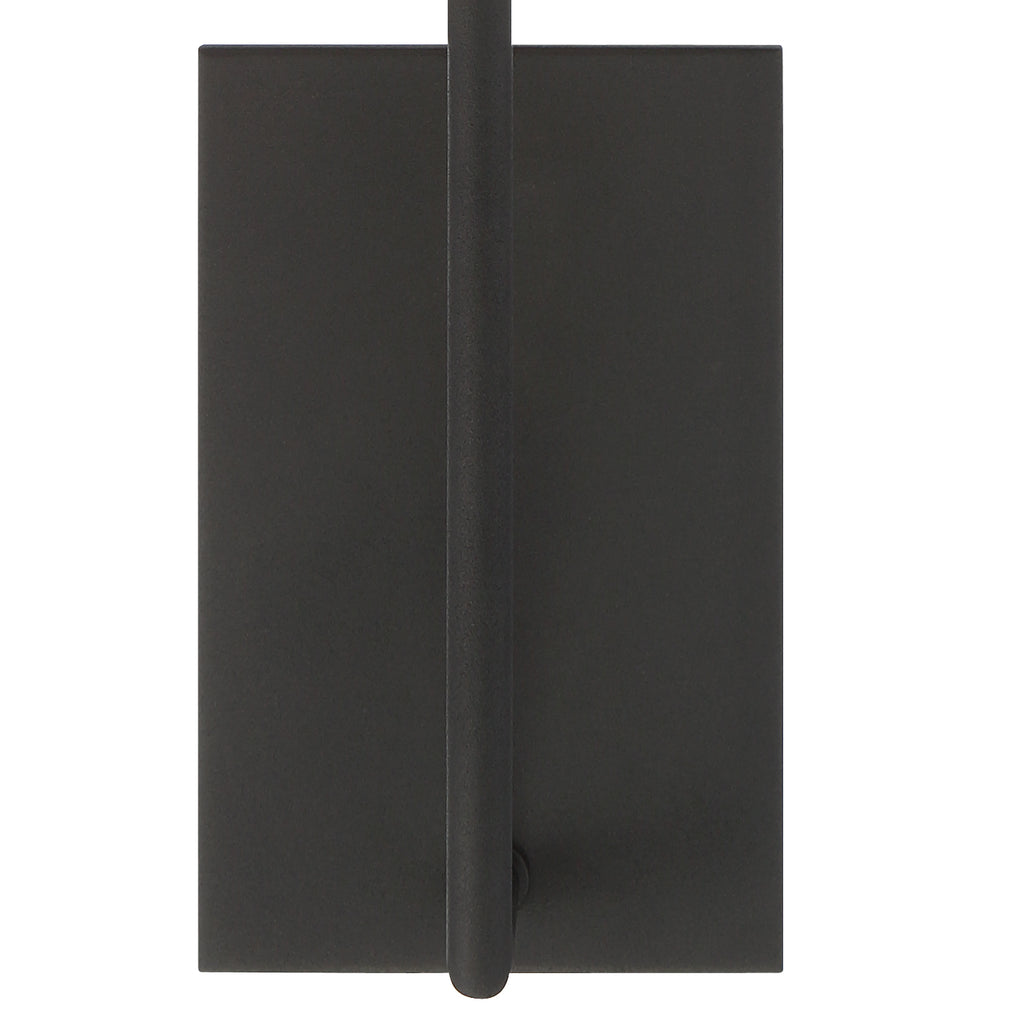 Crystorama Crystorama Lena 1 Light Black Forged Sconce
