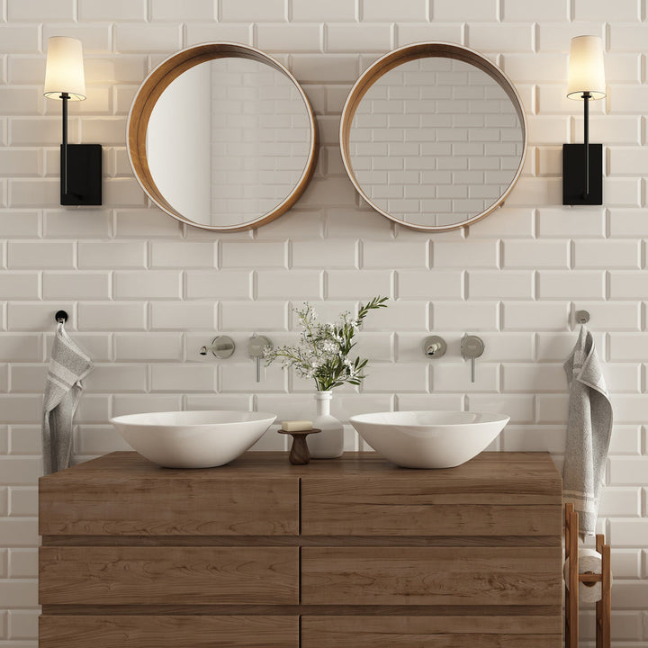 Crystorama Crystorama Lena 1 Light Black Forged Sconce