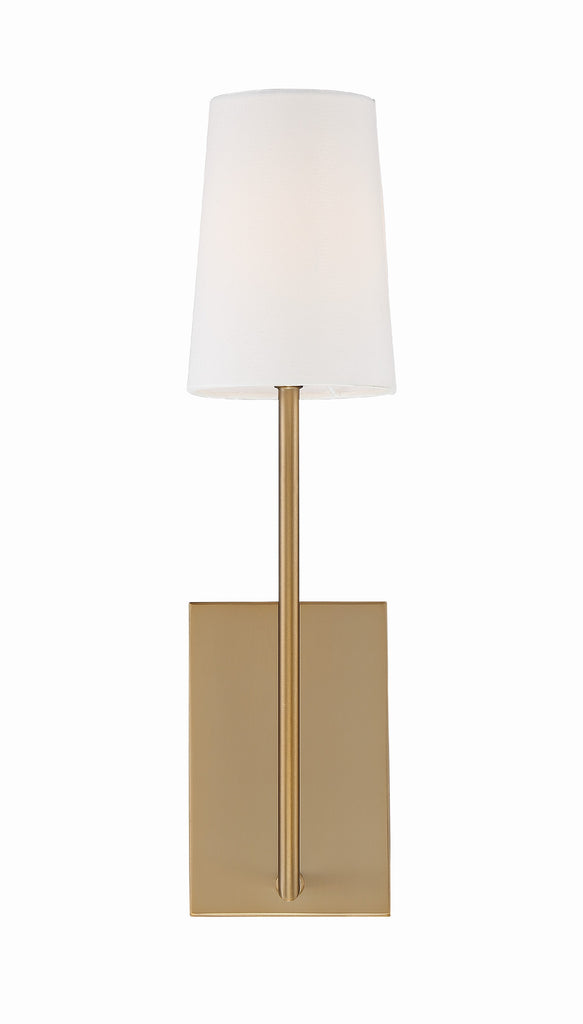 Crystorama Crystorama Lena 1 Light Vibrant Gold Sconce