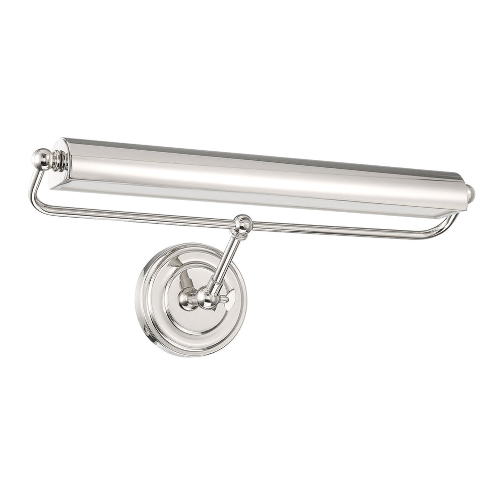 Crystorama Crystorama Miller Integrated LED Polished Nickel Sconce