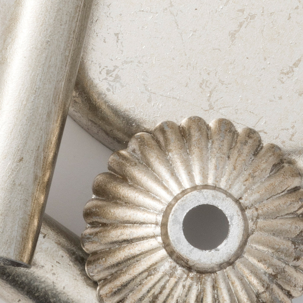 Crystorama Crystorama Regis 2 Light Hand Cut Crystal Olde Silver Sconce