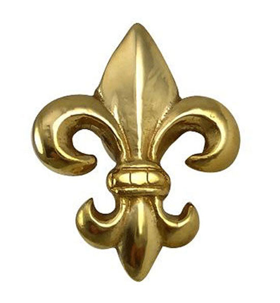COPPER MOUNTAIN HARDWARE Antique Fleur de Lis Cabinet & Furniture Knob