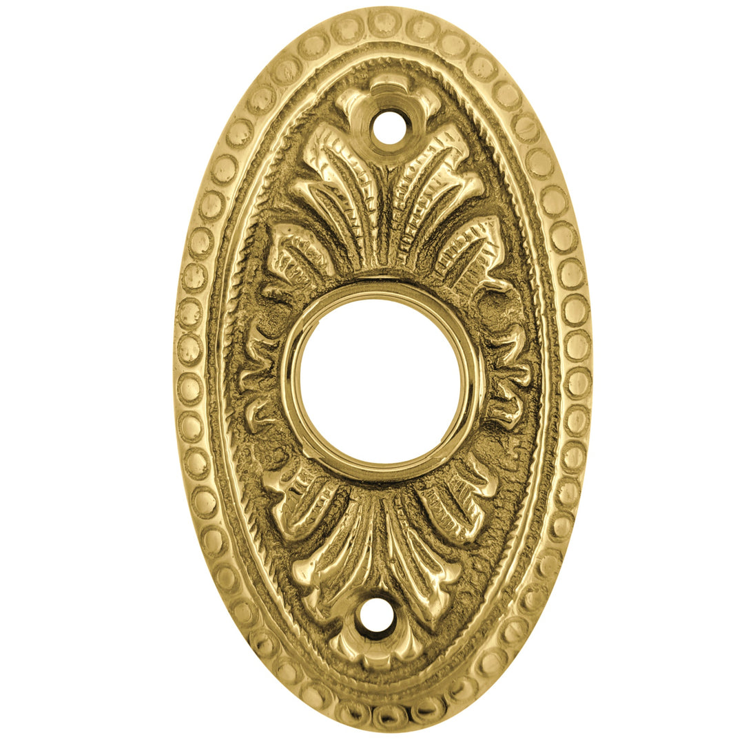 Avalon Style Solid Brass Rosette (Several Finishes Available) COPPER MOUNTAIN HARDWARE