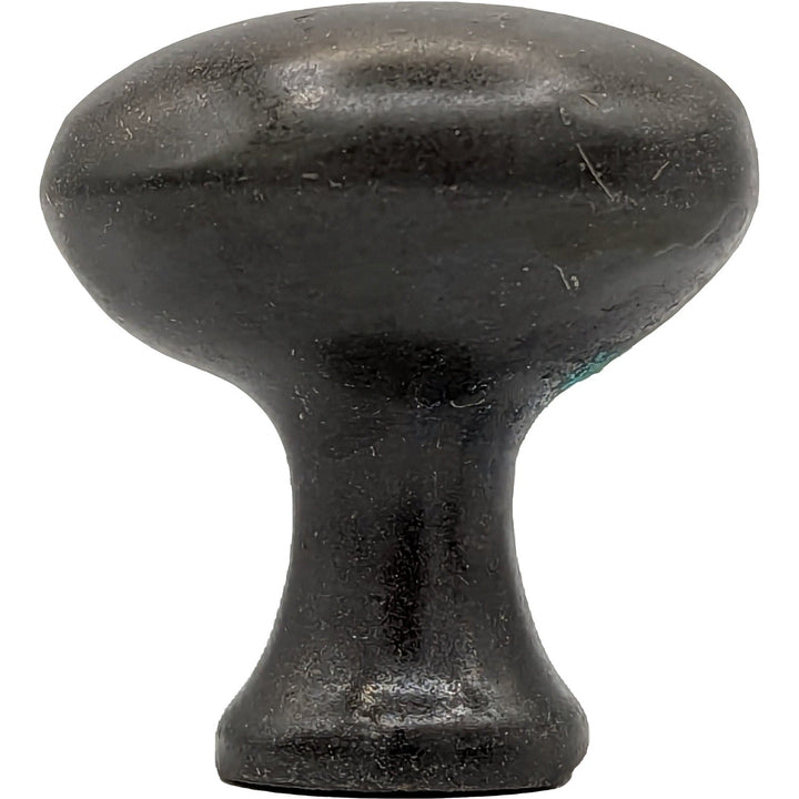 COPPER MOUNTAIN HARDWARE Solid Brass Traditional Egg Shaped Cabinet & Furniture Knob
