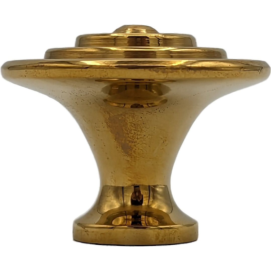 1 1/2 Inch Concentric Circle Cabinet Knob (Several Finishes Available) COPPER MOUNTAIN HARDWARE