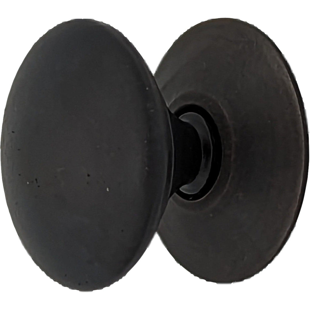 1 Inch Traditional Solid Brass Round Cabinet & Furniture Knob COPPER MOUNTAIN HARDWARE