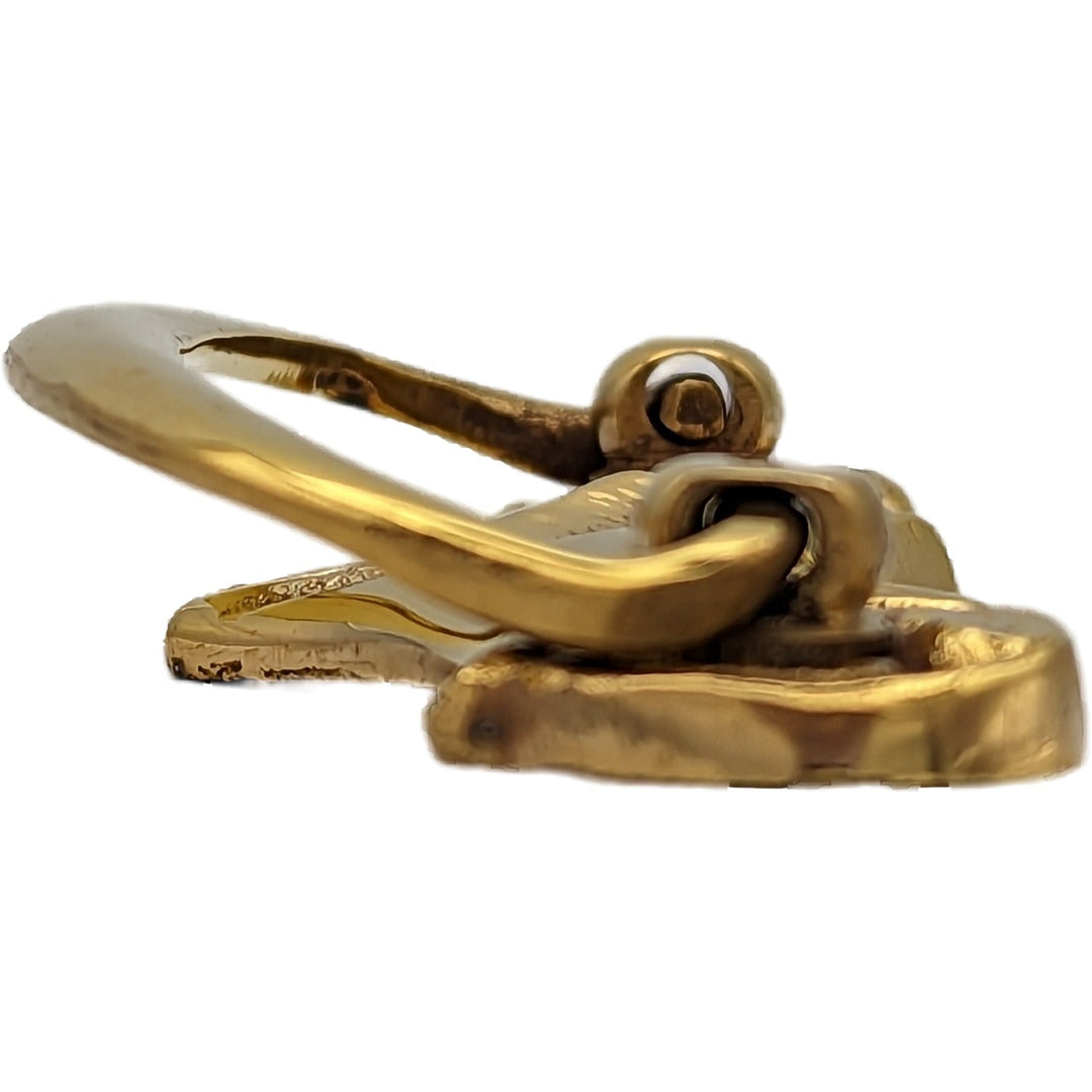 3 5/8 Inch (3 Inch c-c) Gothic Ray Bail Pull COPPER MOUNTAIN HARDWARE