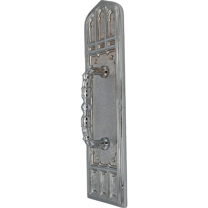 12 1/4 Inch Gothic Pull Plate COPPER MOUNTAIN HARDWARE