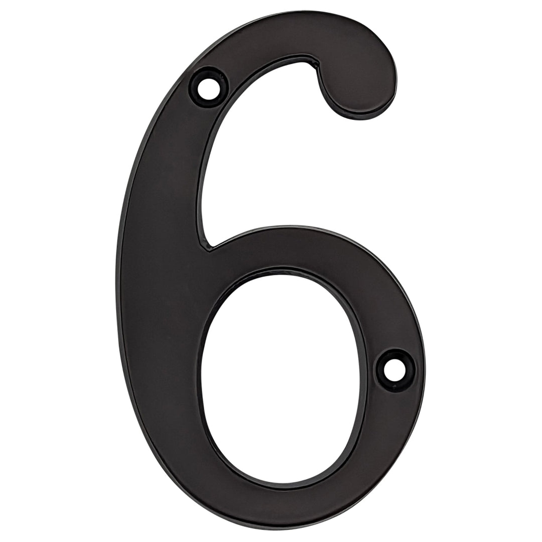 4 Inch Tall House Number 6 or 9 COPPER MOUNTAIN HARDWARE