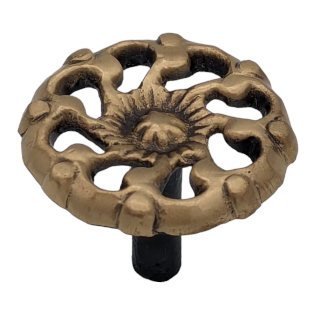 COPPER MOUNTAIN HARDWARE Round Spigot Style Cabinet & Furniture Knob