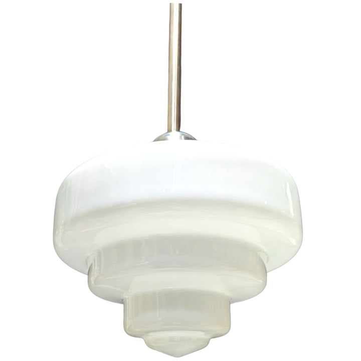 34 1/2 Inch Manhattan Skyscraper Nouveau Style Bar Light (Satin Nickel Finish) COPPER MOUNTAIN HARDWARE