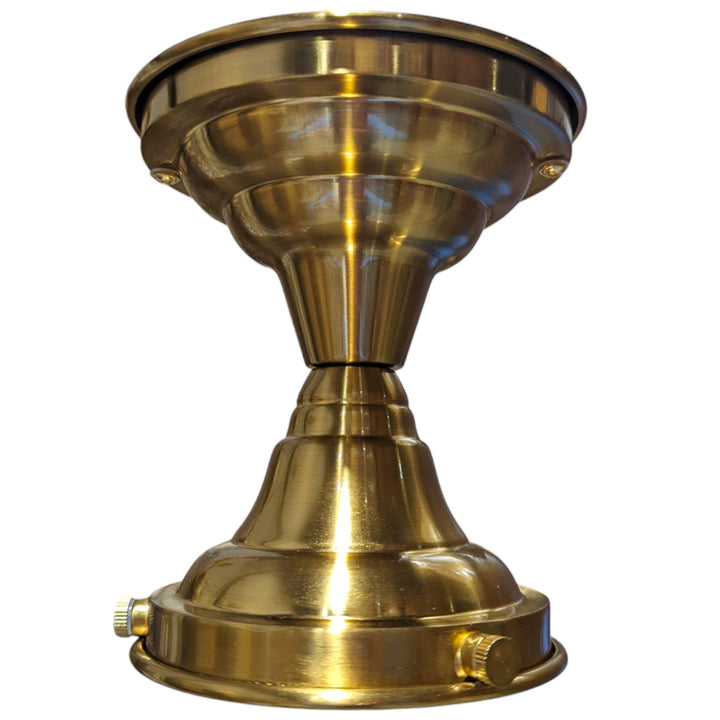 Semi-Flush Light Fixture (Several Finishes Available) COPPER MOUNTAIN HARDWARE