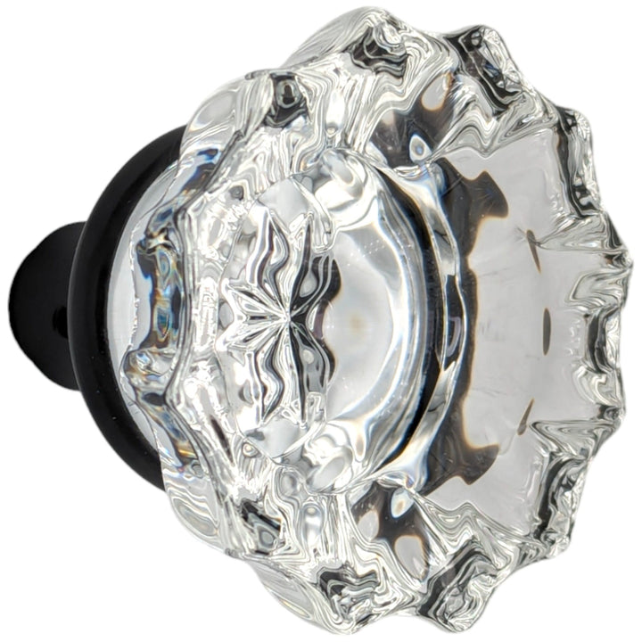 Fluted Crystal Spare Knob Set (Black Bronze) COPPER MOUNTAIN HARDWARE