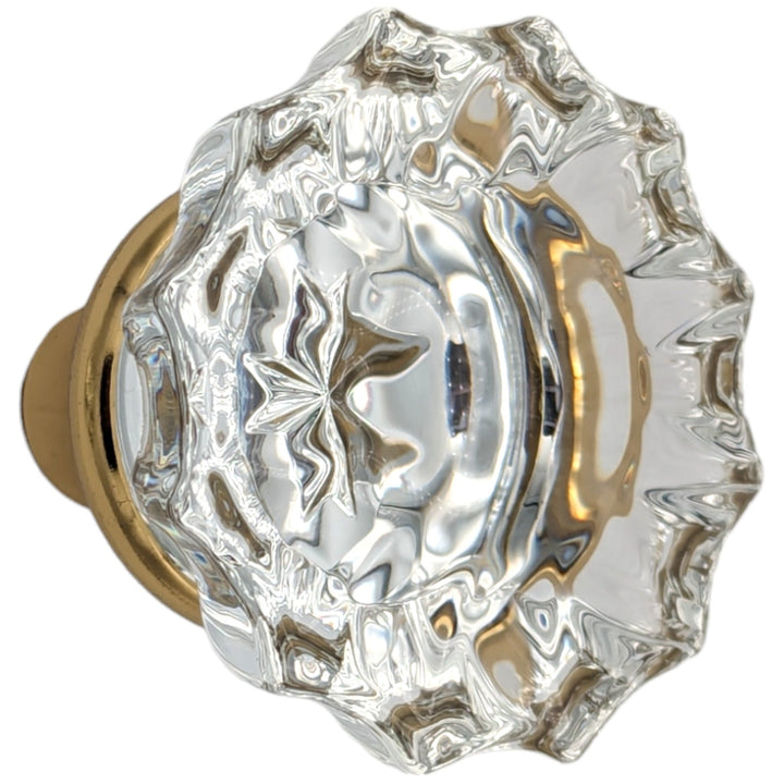 Fluted Crystal Spare Knob Set (Several Finishes Available) COPPER MOUNTAIN HARDWARE