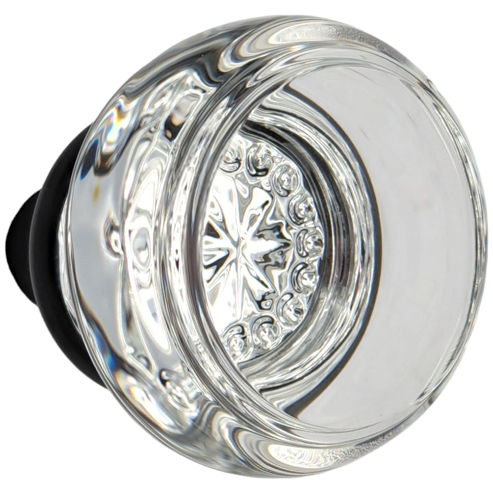 Round Crystal Spare Door Knob Set (Black Bronze) COPPER MOUNTAIN HARDWARE