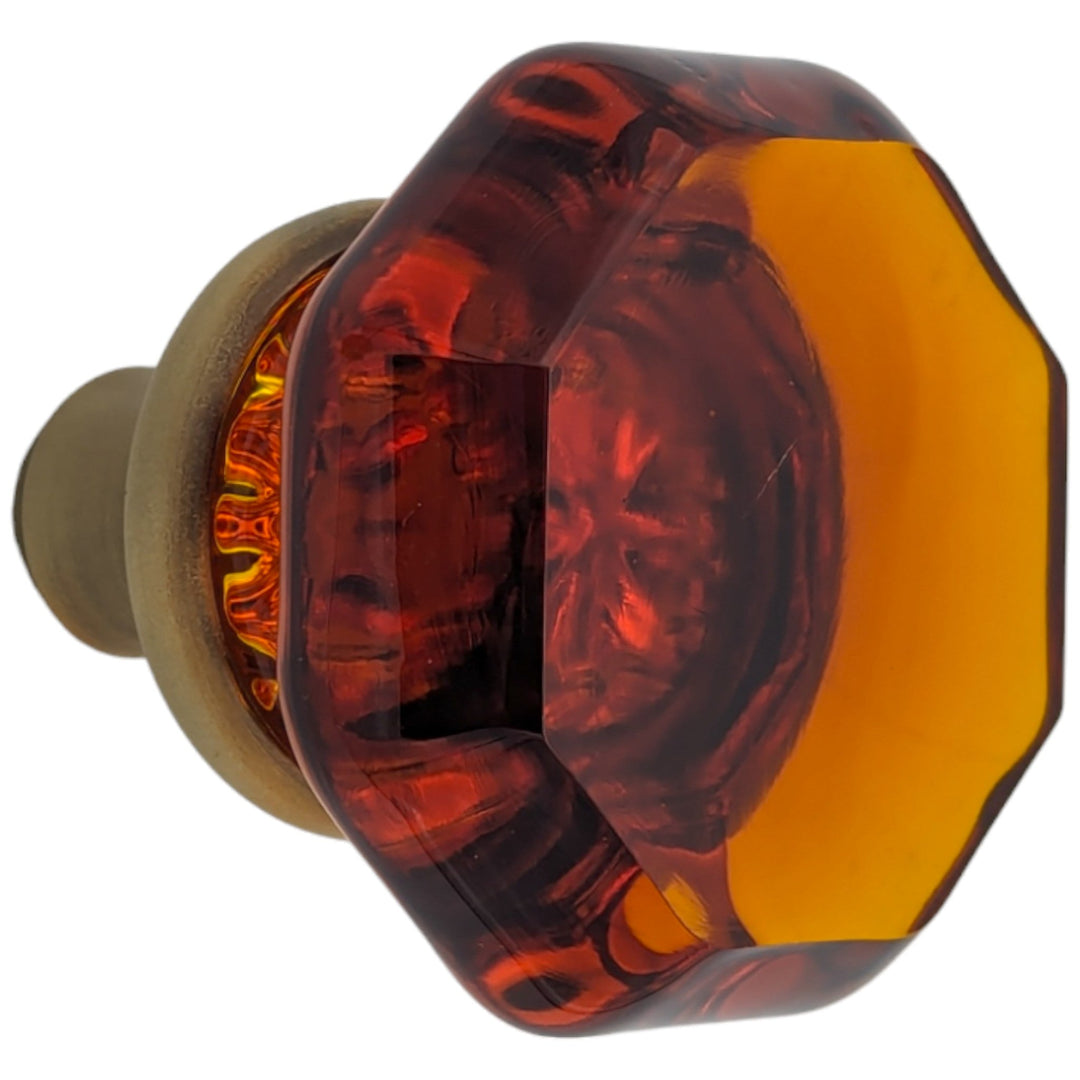 COPPER MOUNTAIN HARDWARE Octagon Crystal Spare Door Knobs
