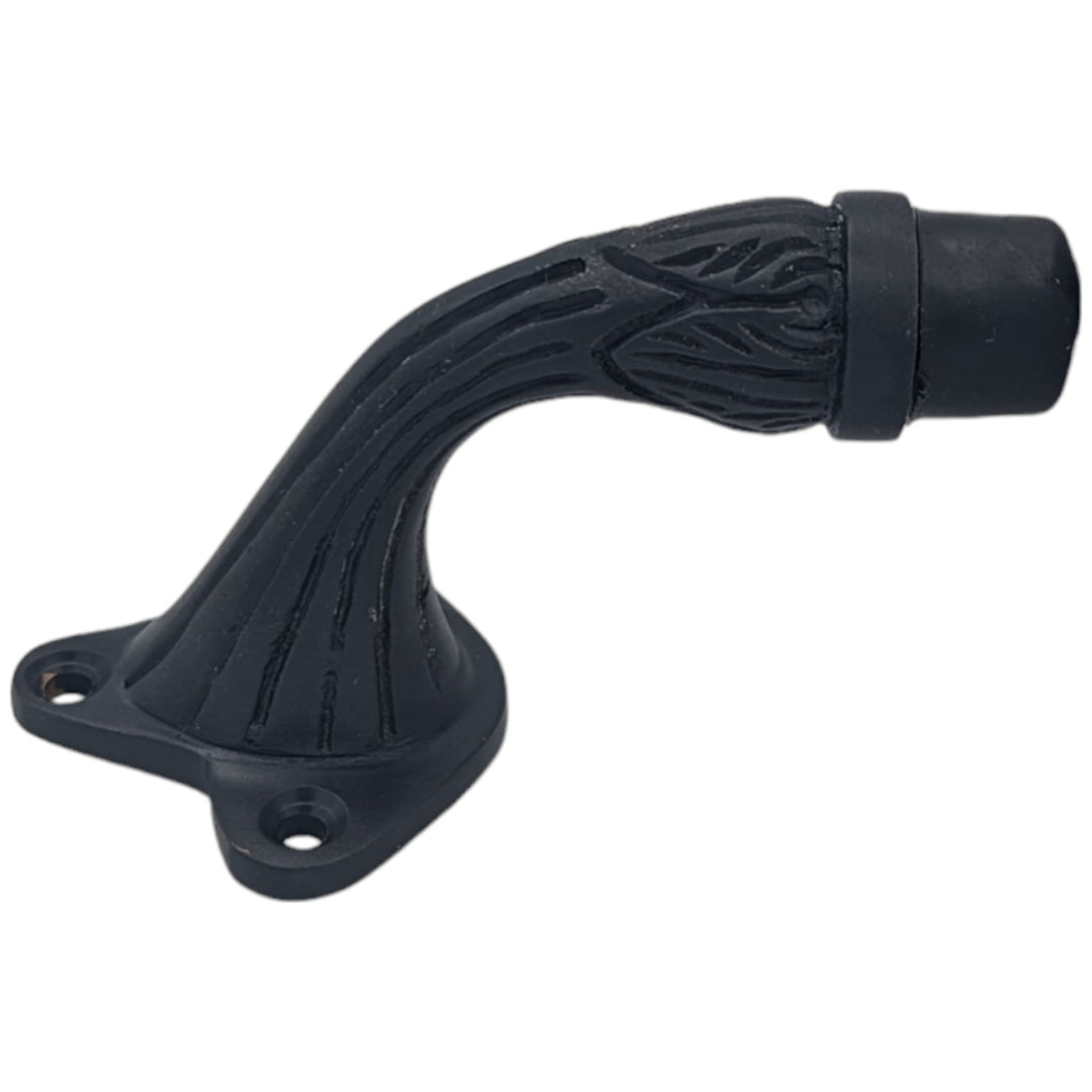 COPPER MOUNTAIN HARDWARE 3 Inch Solid Brass Floor Mounted Bumper Door Stop in Several Finishes