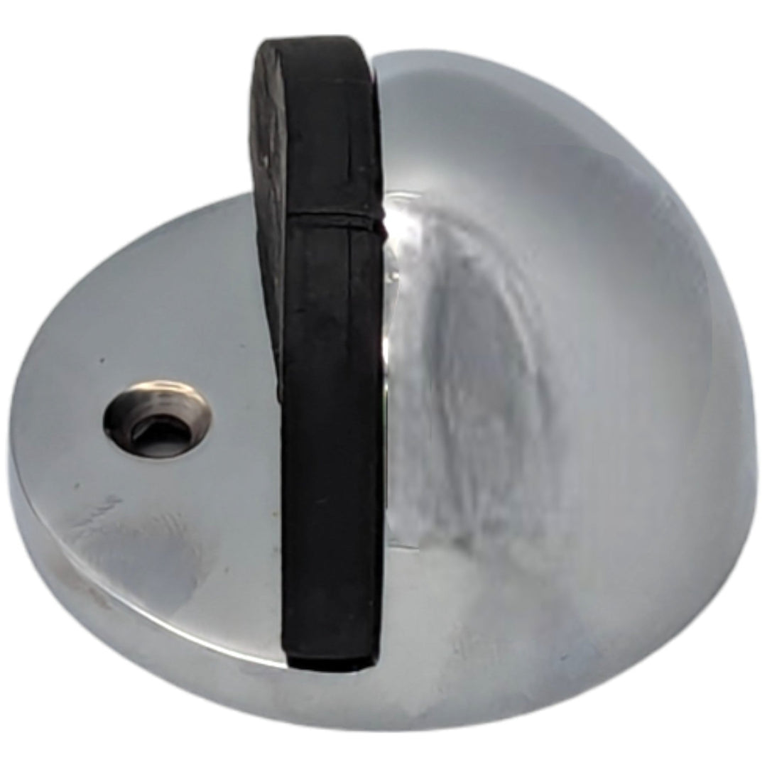 Low Profile Brass Floor Mounted Door Stop (Several Finishes Available) COPPER MOUNTAIN HARDWARE