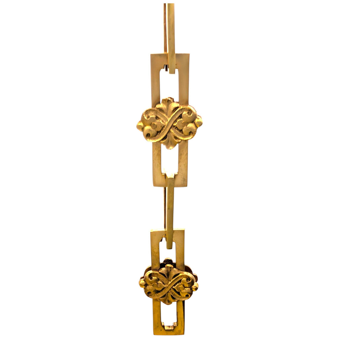 COPPER MOUNTAIN HARDWARE 5 Feet Solid Brass Heavy Chain for Lighting