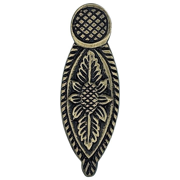 Solid Brass Victorian Key Hole Cover