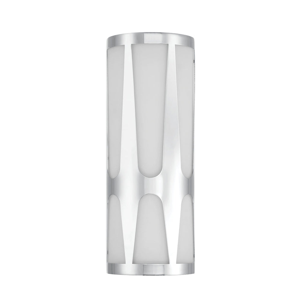 Crystorama Crystorama Royston 2 Light Polished Chrome Sconce