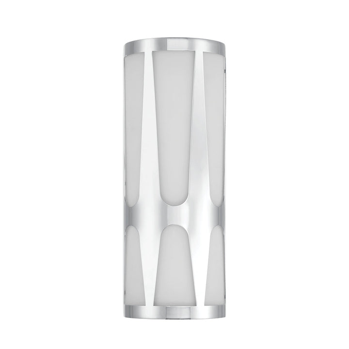 Crystorama Crystorama Royston 2 Light Polished Chrome Sconce
