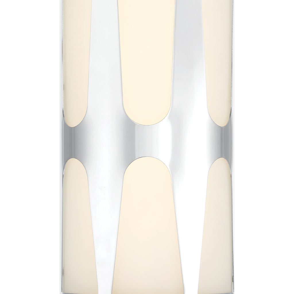 Crystorama Crystorama Royston 2 Light Polished Chrome Sconce