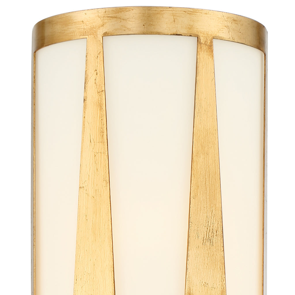 Crystorama Crystorama Royston 2 Light Antique Gold Sconce